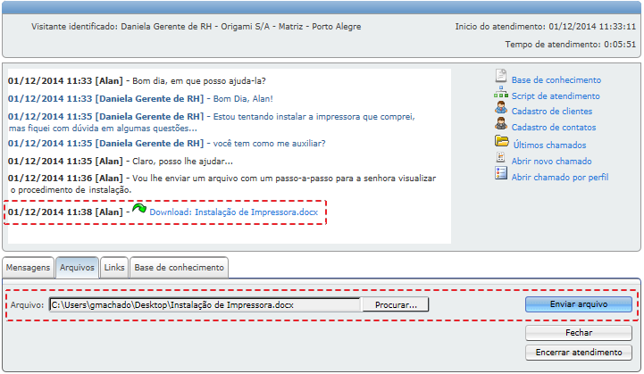 Funções e Recursos disponíveis para o Atendente_FIG53