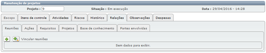 Projetos para o atendente 13