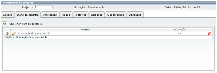 Projetos para o atendente 05