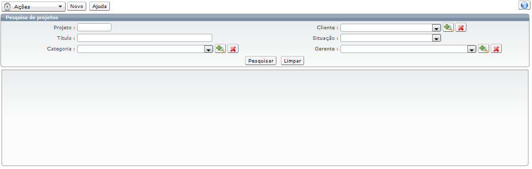 Projetos para o atendente 31