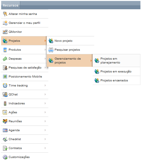 Projetos para o atendente 33