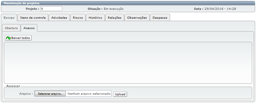 Projetos para o atendente 04