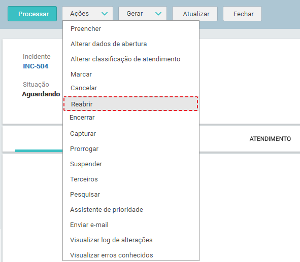 06. Tela_MENU_AÇÕES_ REABRIR_Novo Incidente_FIG0007