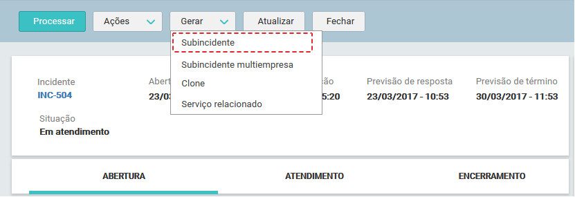 06. Tela_MENU_GERAR_ Subincidente_Novo Incidente_FIG004