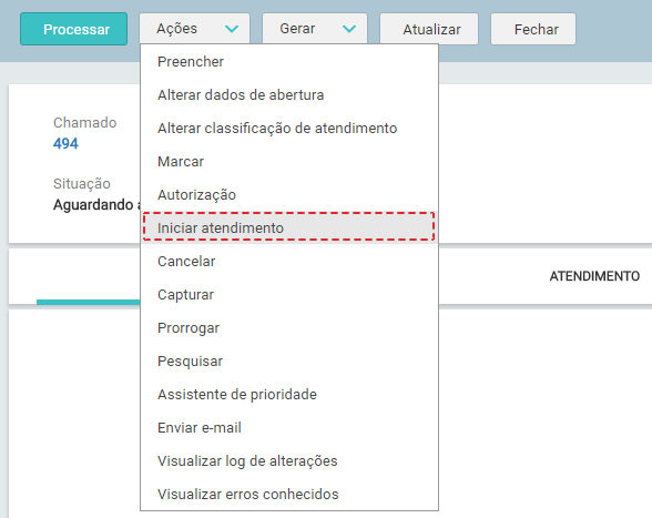 06. Tela_MENU_AÇÕES_ INICIAR ATENDIMENTO_FIG005