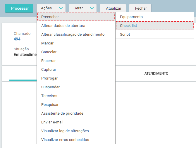 06. Tela_MENU_AÇÕES_ preencher_CHECK-LIST_FIG0001