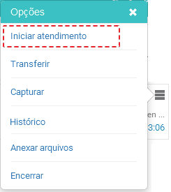 Opções de atendimento_INICIAR ATENDIMENTO_FIG 001
