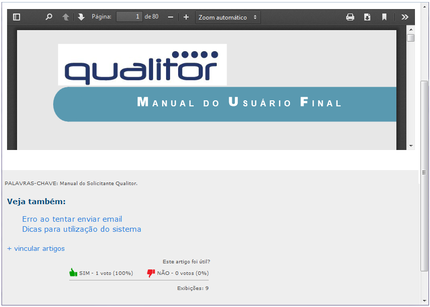 Base de Conhecimento 9y