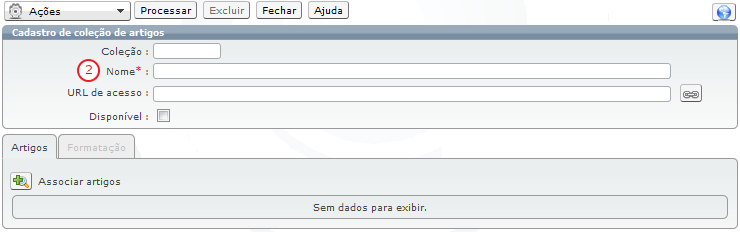 Cadastro de coleção_CampoNome_FIG001