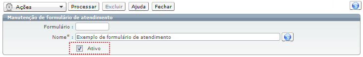 Formulários de Atendimento 26f