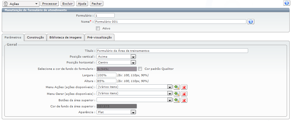 Formulários de Atendimento 02a