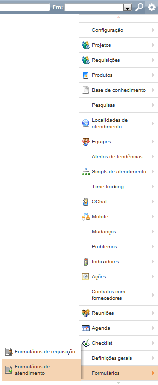Formulários de Atendimento 26a
